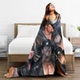 thumbnail image 4 of The Undertaker Blanket, Super Soft Throw Blanket, Cozy Flannel Blankets For Boys Girls, Warm Blankets For Couch Sofa Bed, 80"X60", 4 of 9