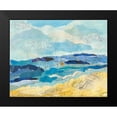 thumbnail image 2 of Prahl, Courtney 14x12 Black Modern Framed Museum Art Print Titled - Abstract Coastal II, 2 of 5
