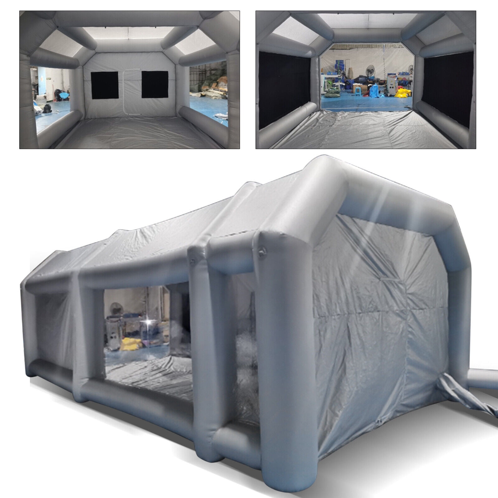 Denest Mobile Inflatable Car Paint Spray Booth Tent Cabin Direct Workstation Portable