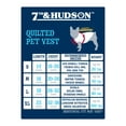 thumbnail image 4 of 7th & Hudson Fleece Lined Puffer Vest for Dogs and Cats, Size S-XL, 4 of 4