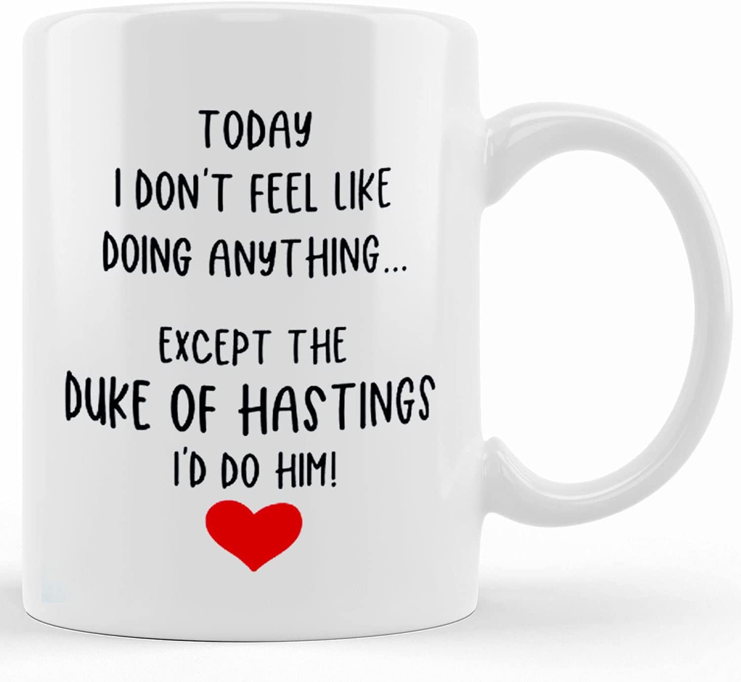 Mug Bridgerton - Le Duc D'Hastings (Simon Basset) - Cadeau Drôle - Fait Main - NEUF