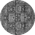 thumbnail image 1 of Ahgly Company Indoor Round Persian Gray Traditional Area Rugs, 8' Round, 1 of 1