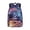 Galaxy Sunset Palm Tree, variant on Uourmeti Retro Pixel Dinosaur Backpack - Great for Students Daily Commute Outdoor Hiking Travel