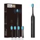 thumbnail image 2 of Fiudx Ofertas flash del día Cepillo de dientes - Cepillo de dientes blanqueador con 4 cabezales - 30000 VPM 6 modos con temporizador inteligente, 2 of 7