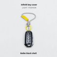 thumbnail image 1 of Car Key Fob Cover Case Protector For Infiniti Key Fob Cover 2024 QX50 2021 2022 Q50L QX60 Key Case, 1 of 4