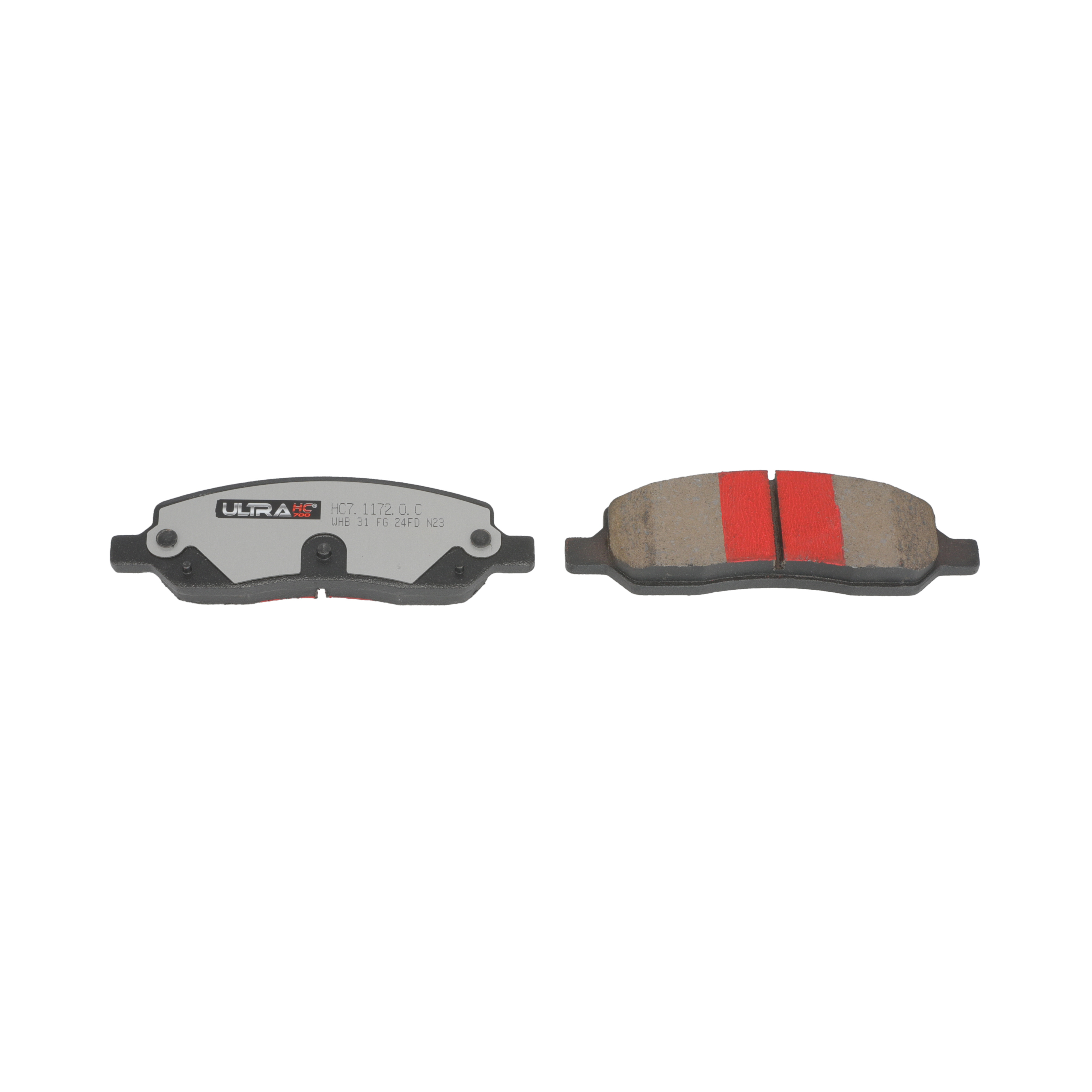 UltraHC 700 Brake Pad Set, Rear HC7.1172.0.C, Buick Lucerne 2011-2006