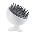 thumbnail image 4 of Cepillo del cuero cabelludo limpieza profunda compacta para húmedo y seco con cerdas suaves para el cabello ergonómico para la mujer de viaje, 4 of 9