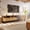 Wood, variant on VERTEX&KAIBIN Modern TV Stand for 80'' TV with Double Storage Space, Media Console Table, Entertainment Center with Drop Down Door for Living Room, Bedroom, Home Theatre