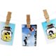 thumbnail image 2 of 40pcs Large Wooden Clothespins, 7.2cm Long 1.8cm Wide, Sturdy And Sturdy Clothes Pegs-I-I, 2 of 4