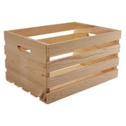 YhbSmt 67140 18" Lx12.5 Wx9.5 H Large Crates & Pallet Wood Crate, 67140 18" Lx12.5 Wx9.5 H Large Crates & Pallet Wood Crate