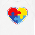 thumbnail image 4 of Inktastic Autism Puzzle Heart Boys or Girls Baby Bodysuit, 4 of 5
