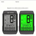thumbnail image 4 of Wired Multi-Functional Cycling Computer with IPX6 Waterproof, Real-Time Speed Tracking, Temperature Measurement & Total Mileage Display, 5-Language Support, ABS+Metal Construction, Easy Installation, 4 of 7