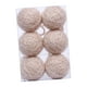 thumbnail image 1 of 6 bolas navideñas de espuma envueltas en hilo con cuerda para colgar, adornos para el hogar, para aniversarios y interiores. Champán, 1 of 8