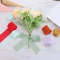 thumbnail image 5 of Uxcell 3 Rolls 1.5"x7Yd Chiffon Ribbon Handmade Fringe Chiffon Silk Ribbon Light Pink, 5 of 6