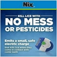Nix Electronic Lice Comb Instantly Kills Lice & Eggs and Removes From