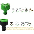 thumbnail image 4 of 25 Ft 3 Times Flexible Expanding Garden Water Hose Pipe with 7 Function Spray Gun and Univ, 4 of 5