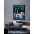 thumbnail image 4 of Marmont Hill - "Welcome to Lake" Painting Print on Wrapped Canvas, 4 of 5