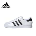 thumbnail image 2 of Zapatillas Adidas New SUPERSTAR Low para hombre y mujer, clásicas, informales, para tabla, ligeras y transpirables, color negro y blanco, 2 of 5