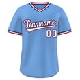 thumbnail image 4 of Camiseta de béisbol personalizable con estampado de equipo, nombre personal, número, camiseta de béisbol a rayas para hombres, mujeres y niños, 4 of 4