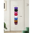 thumbnail image 4 of HonorHut Tassel Hat Rack Wall Mounted Cap Hanger Storage Bohemian Handmade Woven Wall Hanging for Home Door Table Bedroom Decoration Beige, 4 of 7