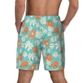 thumbnail image 4 of Gaeub Cute Sloth on Floral Tree Mens Swim Trunks Stretch Beach Shorts Quick Dry for Men Swim Shorts Swimwear with Pockets- X-Large, 4 of 9