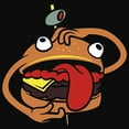 thumbnail image 2 of Junior's Fortnite Durr Burger Racerback Tank Top Black 2X Large, 2 of 5