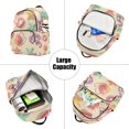 thumbnail image 5 of FORMRS Mini Backpack Purse for Women Travel Daypack Casual Shoulder Bag, Beach Toys Pattern, 5 of 7