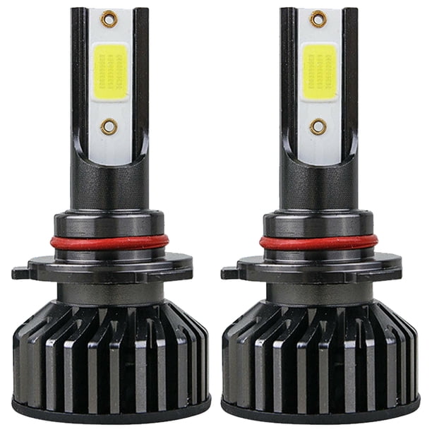 2 Uds. Cuentas Lámpara COB Concentradas Ultrabrillantes Faros Coche 6000K Faros Delanteros LED Brillo Integrados Cerca Y Lejos (H11)