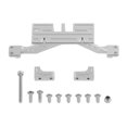 thumbnail image 1 of Soporte de servo de de eje trasero para 1/10 RC Crawler Car SCX10 II AX90046 Piezas de repuesto, 3 colores seleccionables Plata Baoblaze Pieza de actualización de montaje servo, 1 of 8