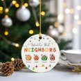 thumbnail image 5 of A Good Neighbor is A Welcome Blessing Ornament, Customized Neighbor Ornament Christmas 2025, Personalized Neighbors Ornament with Name, Gifts for Neighbor, Custom Neighbor Ornament Christmas QNuxWf, 5 of 6