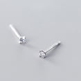 thumbnail image 2 of Bangcool Piercing Stud Earrings Tiny Rhinestone Cartilage Earring Mini Earrings for Women, 2 of 8