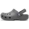 thumbnail image 1 of Zueco Crocs Kids Classic para niños pequeños con ventilación gris pizarra, 1 of 8