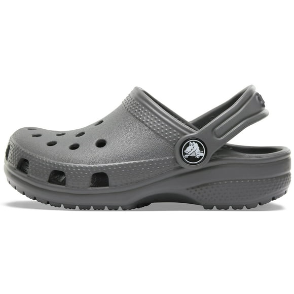 Crocs Clásicos para Niños Zuecos Sintéticos Ventilados Piedra Gris (Talla 6 para Niños Pequeños)