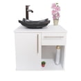 thumbnail image 2 of Gabinete para Baño DECOMOBIL con Puerta y Cajón con Lavabo y Monomando Blanco/Gris, 2 of 5