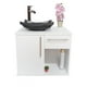 thumbnail image 2 of Gabinete para Baño DECOMOBIL con Puerta y Cajón con Lavabo y Monomando Blanco/Gris, 2 of 5
