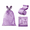 Purple, variant on Small Drawstring Trash Bags, 100 Count Leak-Proof Tear-Resistant Garbage Bags for Bathroom, Bedroom, Office & Wastebaskets