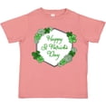 thumbnail image 3 of Inktastic Happy St. Patrick's Day Clovers Boys or Girls Toddler T-Shirt, 3 of 5