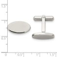 thumbnail image 3 of Stainless Steel Cufflinks; for Adults and Teens; for Women and Men, 3 of 3