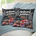 thumbnail image 3 of Anthony Joshua Throw Pillow Cover Case adding vibrant personality.17x 17-inch（45×45cm）, 3 of 8