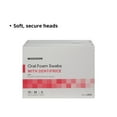 thumbnail image 3 of McKesson Oral Foam Swabs with Dentifrice, Mint Flavor, 10 Count, 50 Packs, 500 Total, 3 of 10