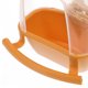 thumbnail image 4 of Comedero para pájaros, dispensador de comida para pájaros, alimentador para loros, accesorios para jaula, alimentador transparente para periquitos, 4 of 6