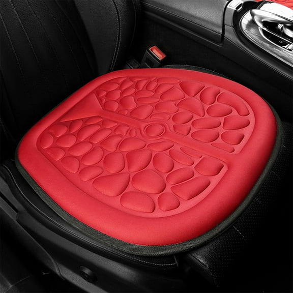 HomeKingdee Car Seat Cushion All-Season Breathable Ventilation - Summer Cool Cushion for Enhanced Driving Comfort
