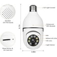 thumbnail image 6 of E27 Light Bulb Camera , 2.4GHz & 5G WiFi Security Cameras Wireless Outdoor, 1080p Wireless Cameras for Home Security, Indoor Security Camera System 2Pcs, 6 of 7