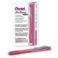 thumbnail image 3 of Pentel Clic Eraser Grip, Retractable Eraser, Red Barrel, Box of 12 (ZE22B), 3 of 3