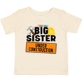 thumbnail image 3 of Inktastic Big Sister Under Construction Girls Baby T-Shirt, 3 of 5