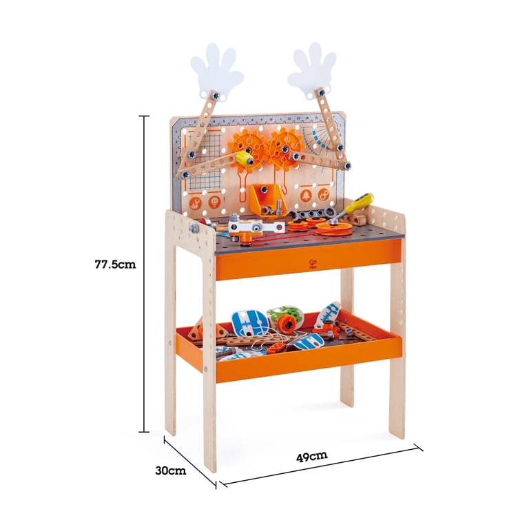 Hape Deluxe Scientific Workbench Wooden Inventor's Experiment