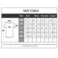 thumbnail image 5 of Guardurnaity Blusa de manga corta con cuello y estampado plisado para mujer Prendas para la parte del cuerpo patrón 3 XL, 5 of 5