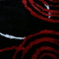 thumbnail image 4 of Rugsotic Carpets Hand Tufted Shag Polyester Eco-Friendly Area Rugs - 6'x9', Rectangle, Black Red, Plain Solid Design, High Pile Handmade Anti Skid Rugs for Living Room, Bed Room K00017, 4 of 5