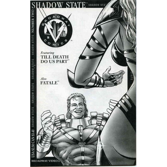Shadow State Ashcan #2 VF ; Broadway Comic Book