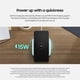 thumbnail image 2 of Cargador inalámbrico Samsung de 15 W, almohadilla de carga súper rápida inalámbrica para teléfonos y dispositivos Galaxy, diseño compacto, indicador LED, cable USB C incluido, 2022, versión de EE. UU., 2 of 5